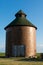Unique vintage silo in rural Illinois.