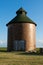 Unique vintage silo in rural Illinois.