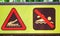 Unique warning sign for crocodiles