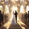 Unique Wedding Ceremony at the Intersection of a Church, Temple, and Mosque