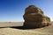 Unique yadan earth surface in the Gobi Desert