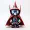 Unique Yokai Sorcerer Vinyl Toy With Avian-themed Design