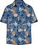 Unisex Wear Aloha Floral Resort Wear Shirt Vector