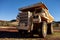 Unit Rig Lectra Haul Mark 36 Dump Truck near Tom Price museum and iron ore mines