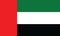 Unite Arab Emirates Flag illustration,textured background, Symbols and official flag of Unite Arab Emirates