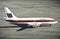 United Airlines Boeing B-737 at Los Angeles International Airport after a flight from San Francisco