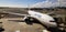 United Airlines Plane at the Terminal