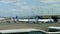United Airplanes at Newark Airport - NEWARK, UNITED STATES - JUNE 13, 2023