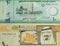 United Arab emirate new 10 dirhams polymer bank note with Kingdom of Saudi Arabia 10 Riyals bank note