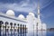 The United Arab Emirates. Abu Dhabi. The White mosque.