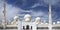 The United Arab Emirates. Abu Dhabi. The White mosque.