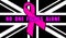 United Kingdom awareness concept. No one fights alone Breast Can