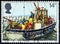 UNITED KINGDOM - CIRCA 1981: A stamp printed in United Kingdom shows Cockle-dredging from Linsey II, circa 1981.