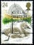 UNITED KINGDOM - CIRCA 1993: stamp printed by UK shows animal Juvenile Mute Swan Cygnus olor, Duck Trap, circa 1993