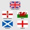 United Kingdom collection flags