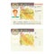 United Kingdom or England visa passport sticker templates.