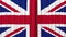 United Kingdom flag curtain, Opening and closing 3d animation, HD, mask. Highly detailed 3d animation of British flag curtain