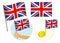 United Kingdom flag icon set