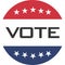 United State Election 2022 Vote Logo Illustration Vectors