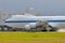 United States Air Force Boeing E-4B Nightwatch NEACP (National Emergency Airborne Command Post) aircraft.