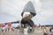 United States Airforce Boeing KC-135R Stratotanker With Nose Up Closeup