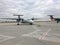 UNITED STATES: America airline plane at Westchester local airport