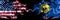 United States of America, America, US, USA, American vs Russia, Russian, Ust Orda Buryat Autonomous Okrug smoky mystic flags
