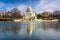 The United States Capitol and reflecting pool in Washington, DC.