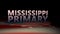 United States Cinematic Election Motion Graphics- Mississippi primary Version
