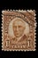 UNITED STATES - CIRCA 1920s: Vintage US 1 1/2 Cents Postage Stamp with portrait Warren Gamaliel Harding November 2, 1865 â€“