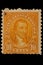 UNITED STATES - CIRCA 1920s: Vintage US 10 Cents Postage Stamp with portrait James Monroe - American statesman and Founding Father