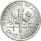 United States dime coin reverse