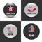 United States Election Vote Badges