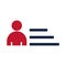 United States elections, candidate character list, political election campaign flat icon design