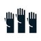 United States elections, raised hands campaign political election silhouette icon design