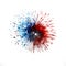 United States Flag Fireworks Illuminate the 4th of July Celebration with Dazzling Splendor.AI