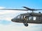 United States military helicopter. Combat US air force