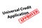 Universal Credit Application Approved