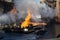 Universal Studios Water World Fire Show Exploding Fuel Tank