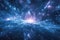 Universe science astronomy. Supernova background. Generative AI
