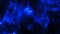 Universe with stars, nebulae and galaxy. Blue dark night sky with many stars. Artistic visualization. Space. A stars