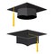 University academic graduation caps
