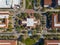 University of Arizona aerial view, Tucson, Arizona, USA