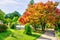 The university botanical garde, park - Strasbourg, France