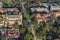 University of California Los Angeles Campus Steps Aerial