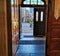 The University of Canterbury main assembly hall's man doorway