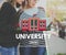 University College Diploma Degree Education Concept