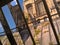 University of Michigan Law Building Seen Through Smith Library Windows