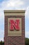 University of Nebraska Logo on Brick