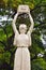 University of Santo Tomas Fountain of knowledge statue in Manila, Philippines